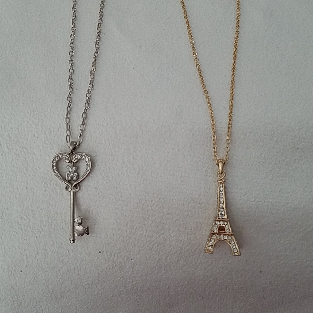 2 necklaces